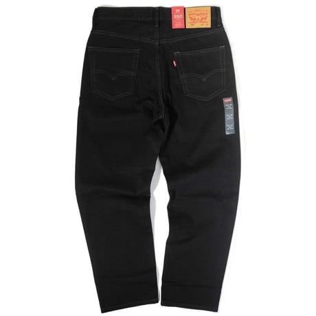Levi's 550-0260 Relaxed Tapered Leg Jeans Black