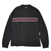 Old Navy Heavyweight Chest-Stripe T-Shirts - Black