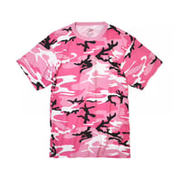 ROTHCO S/S Camo T-Shirt - Pink Camo