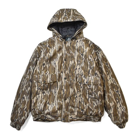 World Famous Sports WK101-500 Waterproof Breathable Insulated Hood Jacket Mossy Oak Bottomland