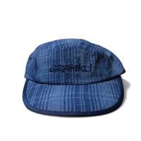 Gramicci Long Bill Cap - Indigo Checkered Plaid