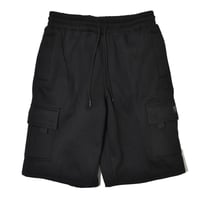 FB County Fleece Cargo Shorts - Black