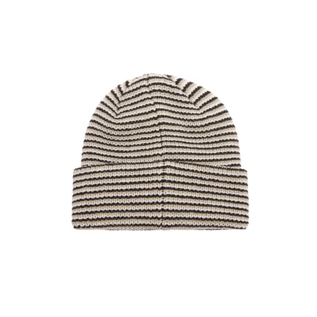 OBEY Parker Striped Beanie Gray Mixture