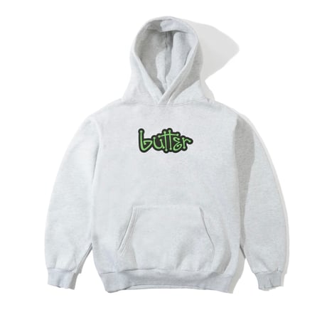 BUTTER GOODS Connection Pullover Hood -ASH