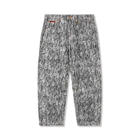 Butter Goods Bark Camo Denim Jeans Black