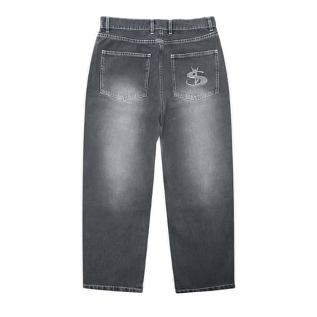 Yardsale Phantasy Panel Jeans - Black