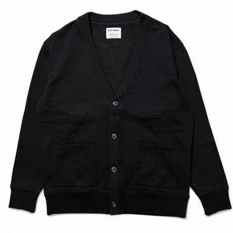Old Navy Fleece Button-Front Cardigan Black