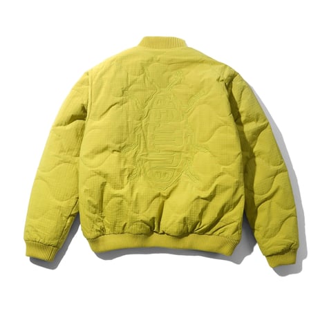 BUTTER GOODS Roach Bomber Jacket - Lime