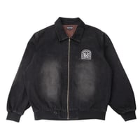 Pass~Port Hercu-locks Recycled Denim Freight Jacket - Washed Black