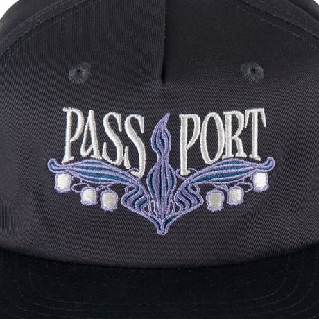 Passport Lily Of The Valley Workers Cap Black