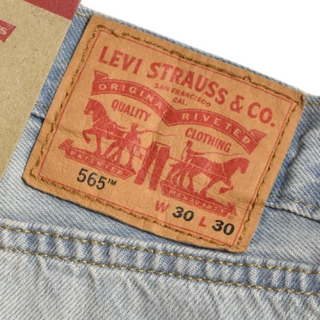 Levi's 565 0001 Loose Straight Jeans - Light Indigo