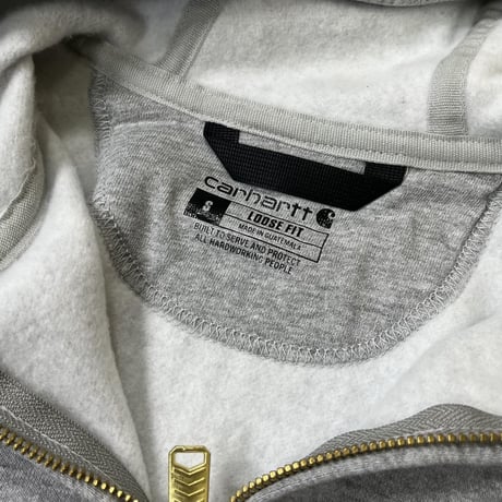Carhartt Loose Fit Midweight Full-Zip Sweatshirts Heather Gray