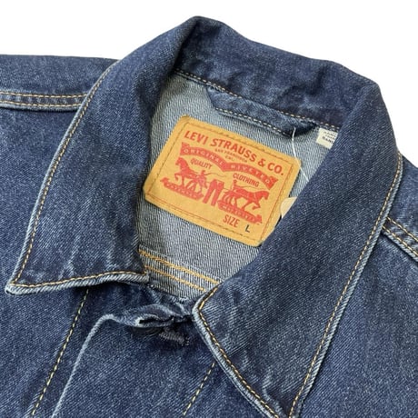 Levi's USA #72334 The Trucker Denim Jacket Dark Stonewash