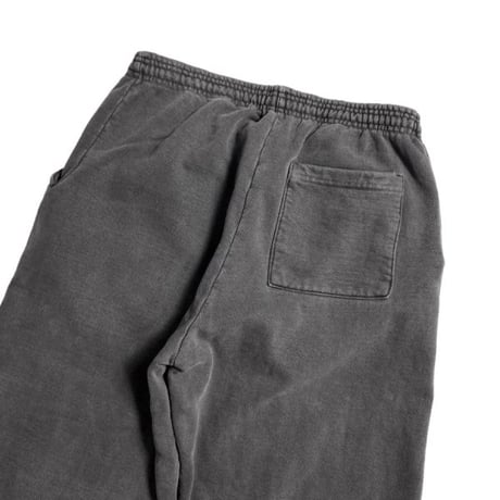 Los Angeles Apparel 14oz Garment Dye Heavy Fleece Sweat Pants - Vintage Black [HF04GD]