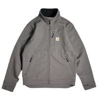Carhartt USA Rain Defender® Relaxed Fit Heavyweight Softshell Jacket Charcoal
