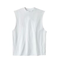 Los Angeles Apparel 6.5oz Garment Dye Sleeveless Tee [1865GD] - White