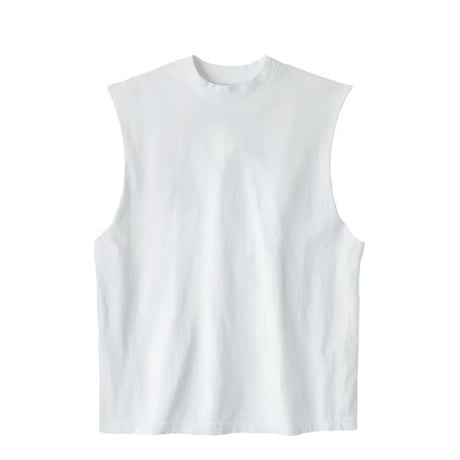 Los Angeles Apparel 6.5oz Garment Dye Sleeveless Tee [1865GD] - White