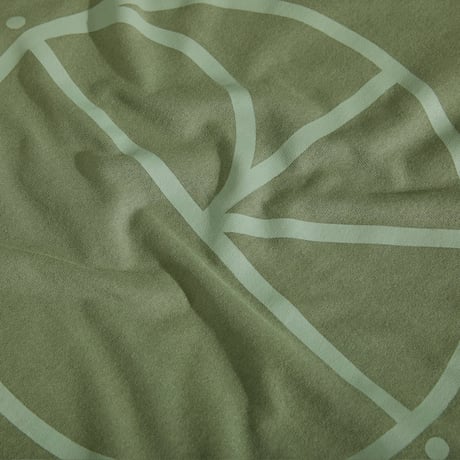 Polar Skate Contrast Stroke Logo - Moss Green