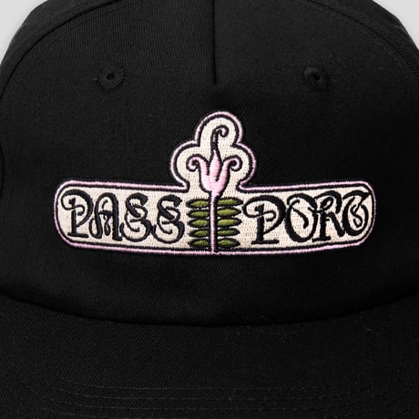 Pass~Port Gardenia Workers Cap Black