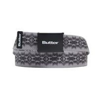 Butter Goods Logo Woven Belt - Grey