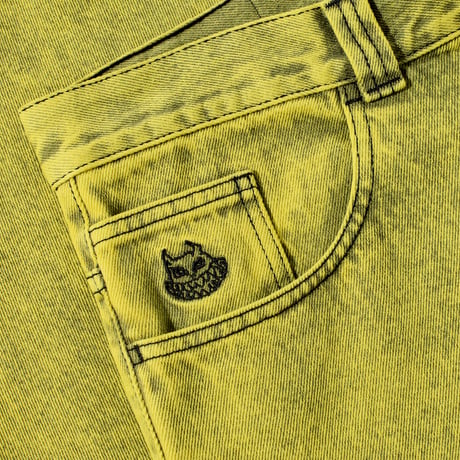 Polar Skate Co. Big Boy Pants Demon Child - Lemon Black