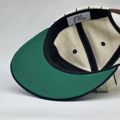 Uncle Jay's Vintage New York Yankees Pinstripe Cap - Navy