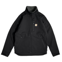 Carhartt USA Rain Defender® Relaxed Fit Heavyweight Softshell Jacket Black