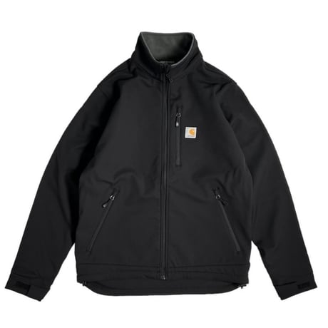 Carhartt USA Rain Defender® Relaxed Fit Heavyweight Softshell Jacket Black