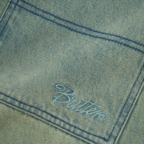 BUTTER GOODS Trim Denim Jeans - Blue