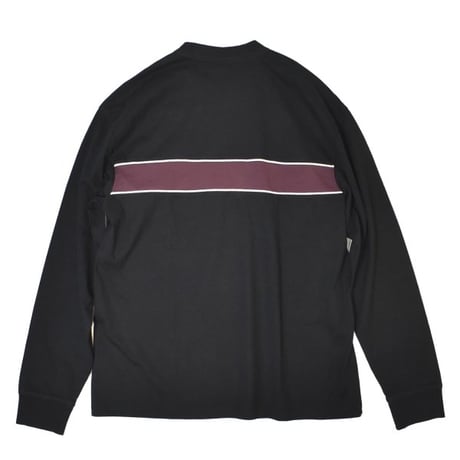 Old Navy Heavyweight Chest-Stripe T-Shirts - Black