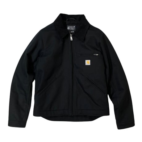 Carhartt USA Relaxed Fit Duck Blanket-Lined Detroit Jacket Black