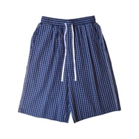 Shaka Wear Baggy Plaid Shorts - Blue