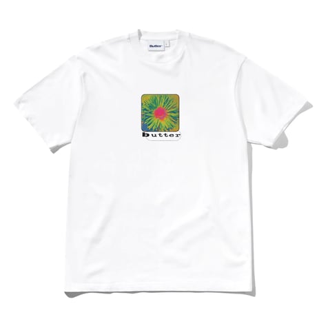 BUTTER GOODS Daisy Tee - White