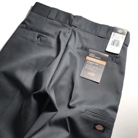 Dickies Loose Fit Double Knee Work Pants Charcoal