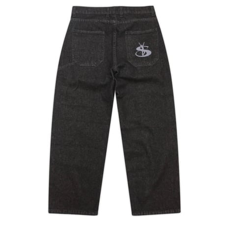 YARDSALE FADED PHANTASY JEANS - Black