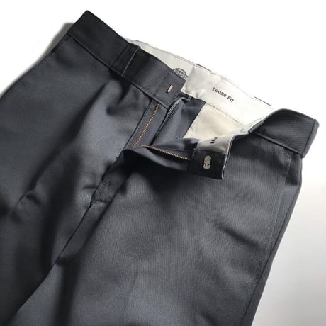 Dickies Loose Fit Double Knee Work Pants Charcoal