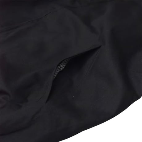 Beimar Cotton Houndstooth Drizzler Jacket - Black