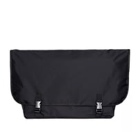 Packing Rip Stop Messenger Bag - Black [PA-052]