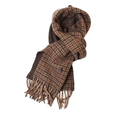 Polo Ralph Lauren Reversible Wool Scarf - Brown