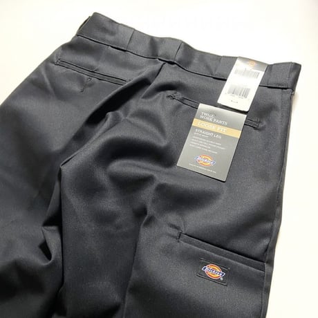 Dickies Loose Fit Double Knee Work Pants Black