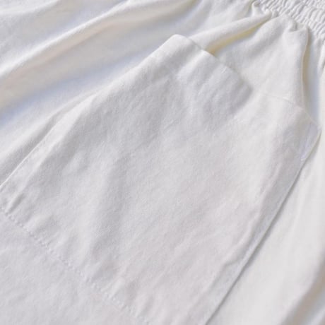 Los Angeles Apparel 8.5oz Heavy Jersey Wide Garment Dyed Casual Pants - Off White