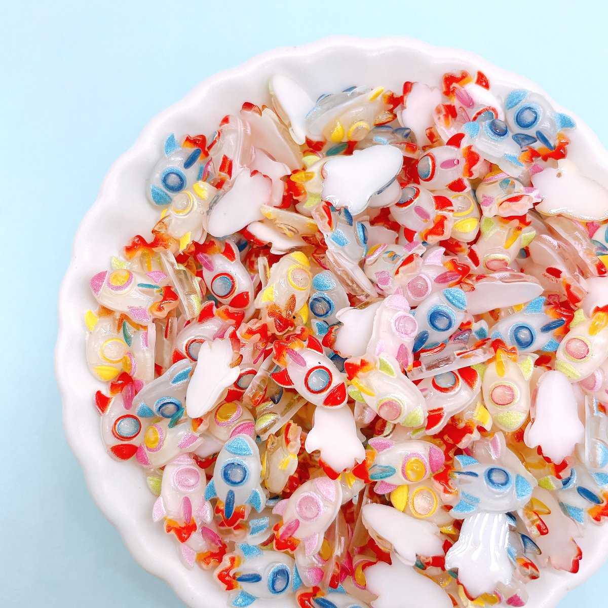 No．891 個/ ロケット 宇宙 乗り物 ネイルパーツ デコ | DECO