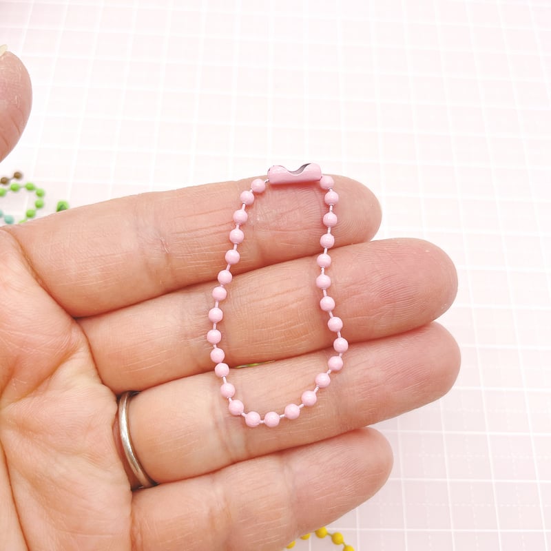 No．972 カラー ボールチェーン | DECOPARTS SHOP はぴいちご