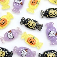 Ｎｏ．536   ハロウィン  おばけ  カボチャ  アメ デコパーツ