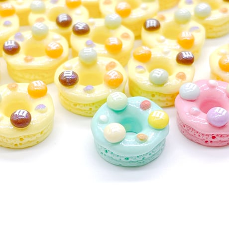 Ｎｏ．418   M  ジェリービーン ケーキ ドーナツ  デコパーツ