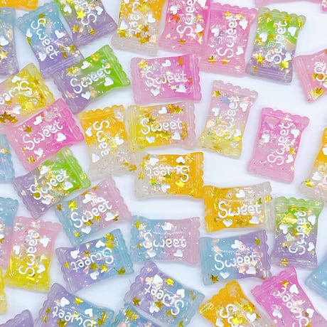 Ｎｏ．208    sweet  キャンディ  デコパーツ
