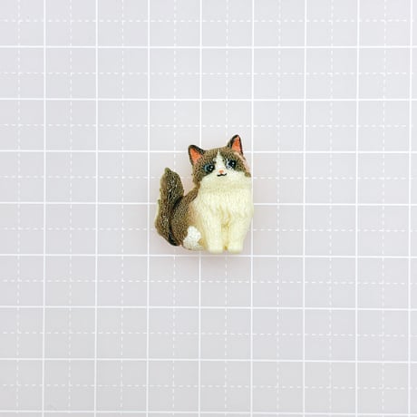 Ｎｏ．1002  ネコ  動物  デコパーツ