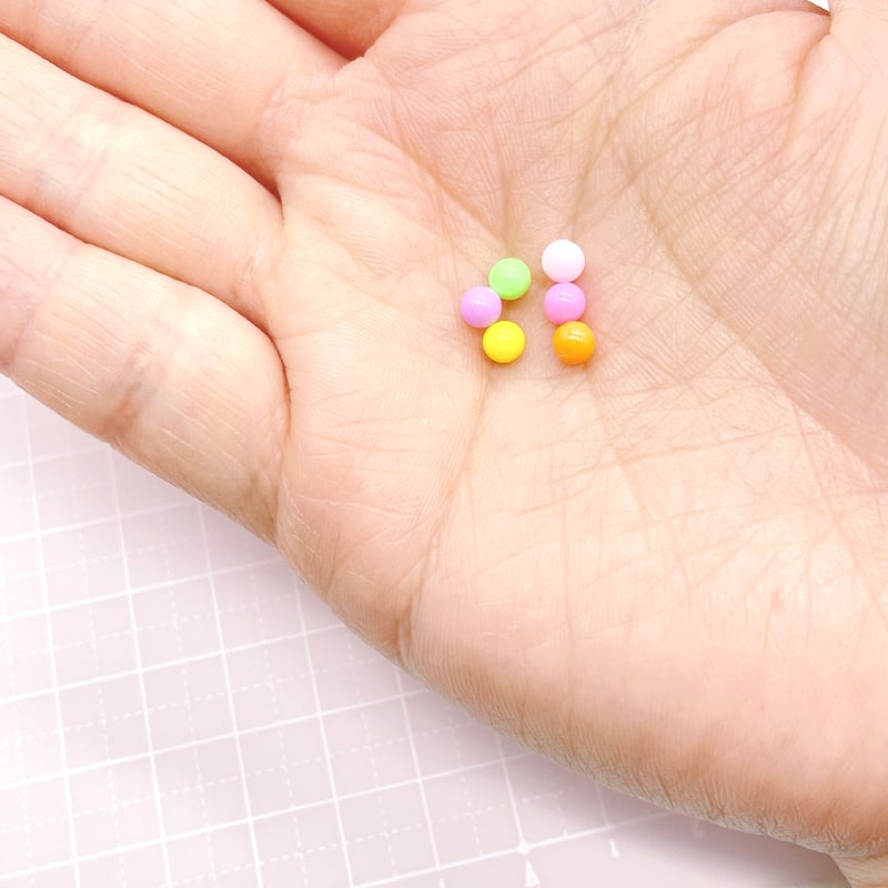 カルテル　フレグランス　ミン　廃番カラー　カバー本体のみ 4mm】ツヤあり カラフル ミンツ (穴なし)10g | DECOPARTS SHOP は
