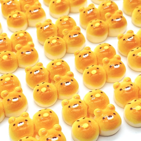 Ｎｏ.1054  アニマル  むっちり  パン  むぎゅ  デコパーツ