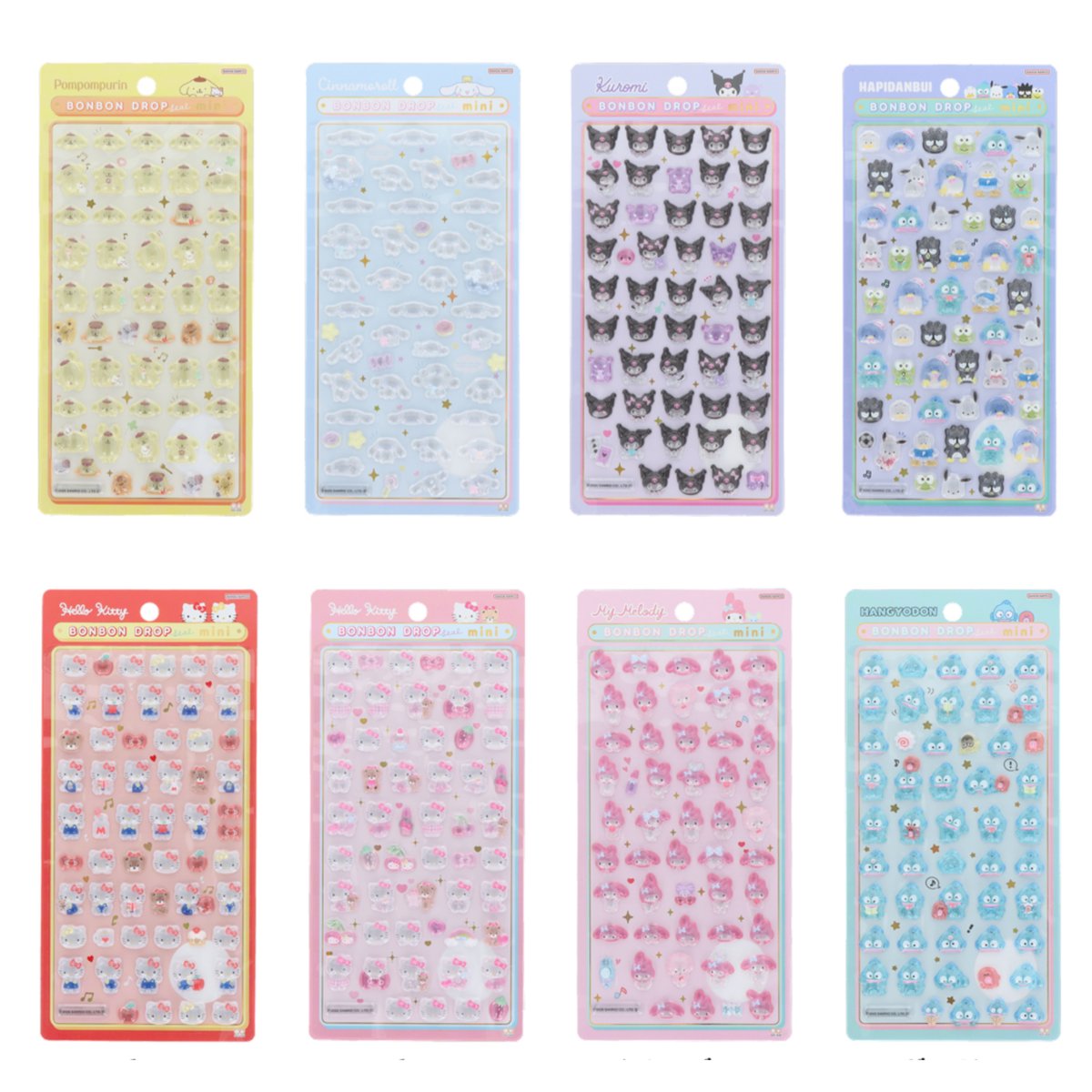 サンリオ ボンボンドロップシール mini | DECOPARTS SHOP はぴいちご